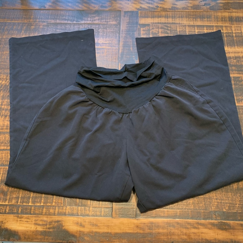 Black maternity work pants 3XL